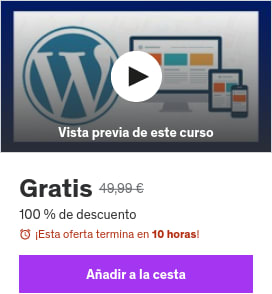 Curso Crear una Landing Page con WordPress 2024 gratis