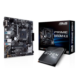 Combo placa base ASUS B450M-K-II + Ryzen5 PRO 3600 por solo 154,95
