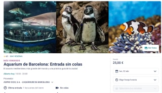 Aquarium de Barcelona: Entrada sin colas General por 25€
