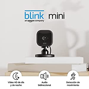 Pack de 2 Blink Mini inteligente color blanco o negro por 39,99€