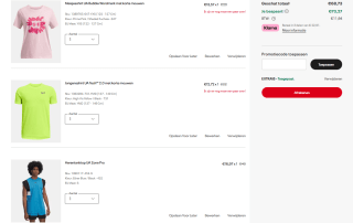 15% extra korting op de outlet tot 50% bij Under Armour