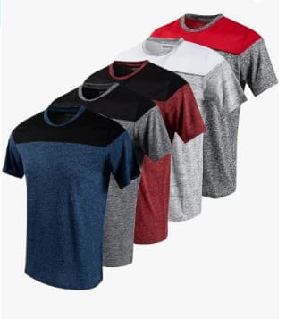 Paquete de 5 playeras Ultra Performance Dri Fit por $292.68 en Amazon