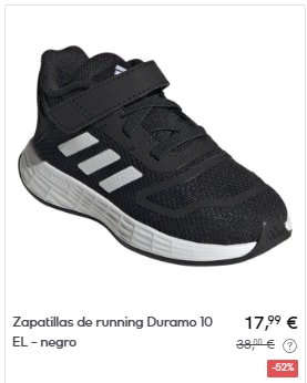 Zapatillas ADIDAS para niños por menos de 20€
