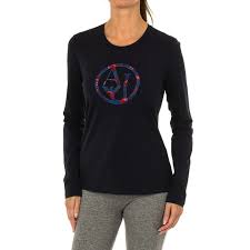 ARMANI JEANS - Camiseta manga larga azul marino por 34,95€