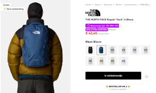 Vault Backpack van The North Face voor €42,45 bij About You