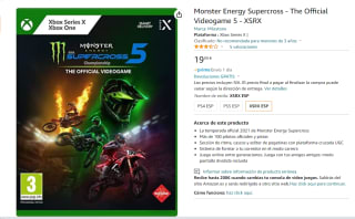 Videojuego para xbox Monster Energy Supercross - The Official Videogame 5 por 19,99€