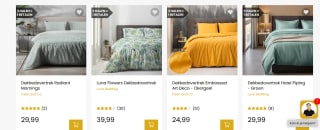 3 halen 1 betalen op beddengoed en kussens bij Dekbed-Discounter