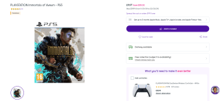 PLAYSTATION Immortals of Aveum - PS5 - £9.97