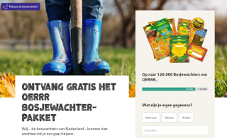 Gratis Bosjewachterpakket van Natuurmonumenten
