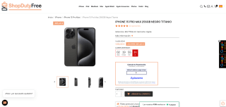 iPhone 15 Pro Max por 1.185,60€