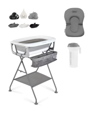 Kit baño de lujo Bañera bebé plegable con patas por 75,58€ en Twistshake