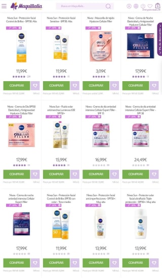 -50% en la Segunda Unidad Nivea desde Maquillalia.