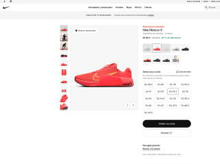 Zapatillas Nike Metcon 9 Hombre por solo 83,99€