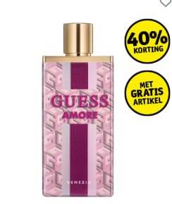 40% extra kassakorting op Guess amore parfum bij Kruidvat