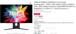 Corsair XENEON 27QHD240 27" gaming monitor voor €699,99 bij Amazon