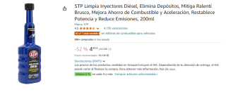 STP Limpia inyectores para motores Diésel por 4.9€