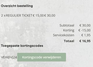 Kortingscode voor het 2e kaartje gratis 'Beurs eigen Huis'