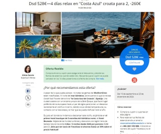4 días relax en "Costa Azul" croata para 2, -528€