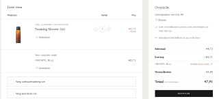 15% extra korting op alles bij Rituals