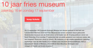 Gratis tickets voor het Fries Museum