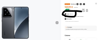 Xiaomi 15 de 12GB/512GB + Xiaomi Pad 7 de 8GB/128GB por 759,99€