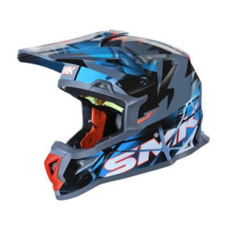 Casco SMK Allterra Fulmine Decorado Brillo Gl651 por 66,30€