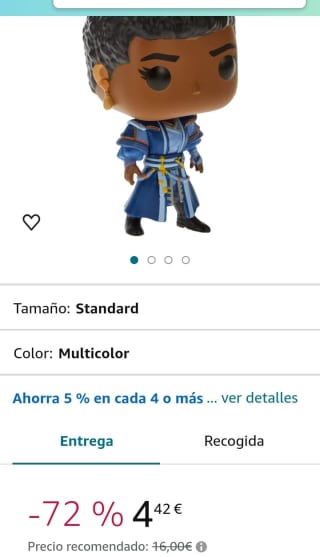 Funko Pop! Marvel: Sara Doctor Strange por 4,42€.