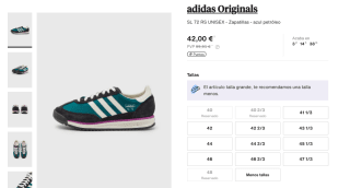Zapatillas Adidas Originals SL 72 RS Unisex por 42€