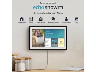 Pantalla inteligente con Alexa Amazon Echo Show 15, FullHD 15.6" por 139,99€