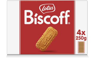 1 kg de galletas Lotus Biscoff 4 paquetes de 250g por solo 4,58€
