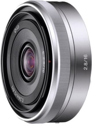 Sony E (SEL-16F28) 16mm f/2.8 cameralens voor €203 bij Bol