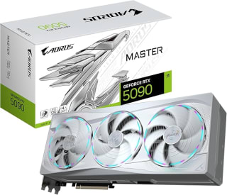 Gigabyte AORUS GeForce RTX 5090 MASTER ICE 32G videokaart voor €3.087,25 bij Amazon