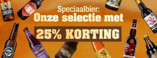 25% korting op speciaalbier bij Mitra