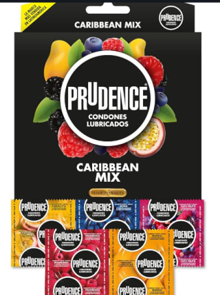 Condones Prudence con sabor y aroma x 20 por $168.75 en Amazon