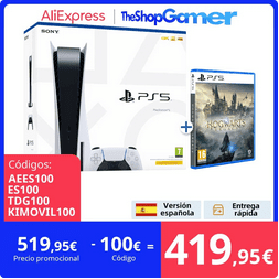 Consola Playstation + Juego físico HOGWARTS LEGACY PS5 por 419,95€