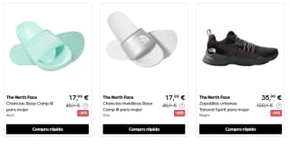 Rebajas hasta 60% descuento The North Face grandes ofertas