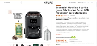 Machine à café à grain à 399,99€