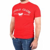Camiseta polo club en color rojo por 6,66€
