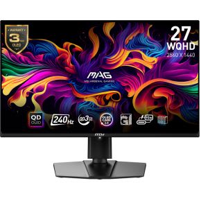 MSI MAG 271QPX QD-OLED E2 27" Quad HD 240Hz OLED Gaming monitor voor €649 bij Megekko