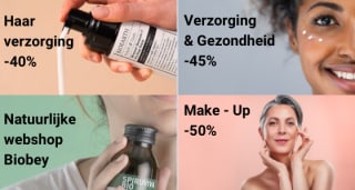 Tot -50% Natuurlijke verzorgingsproducten Biobey