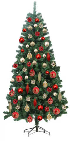 Árbol De Navidad 2.10m + 124 Adornos por $858 | Oferta Mercado Libre