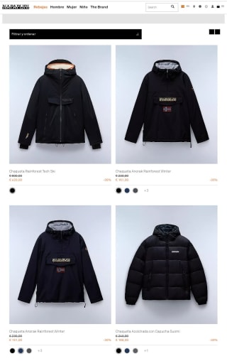 Hasta un -50% de Descuento en Napapijri.