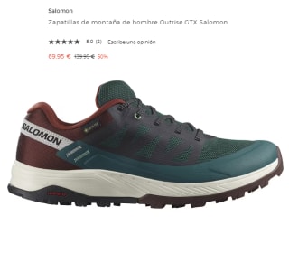 Zapatillas de montaña de hombre Salomon Outrise GTX por 69.95€