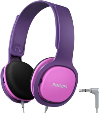 Philips SHK2000 - Kids Koptelefoon - On-Ear Volumebegrenzing - Roze/Paars voor €9 bij Amazon