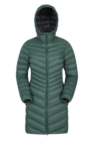 Earn Mountain Warehouse women's padded long jacket sold at eBay for £29.99