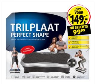 Lucovitaal Trilplaat Perfect Shape voor €99,99