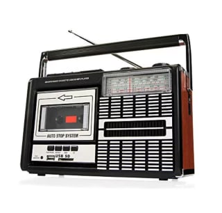 Ricatech PR85 Reproductor y grabadora de casetes Radio AM/FM/SW USB por 35€