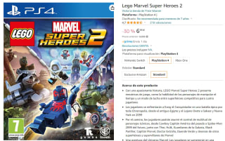 Videojuego PS4 Lego Marvel Super Heroes 2 por 6,99€