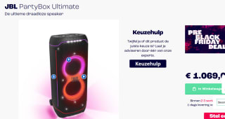JBL PartyBox Ultimate speaker voor €1099 bij SmitsArnhem