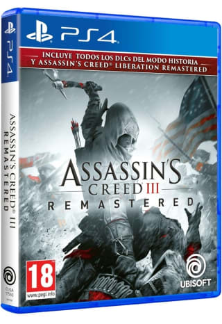 Assassin's Creed III Remastered PS4 por 14,99€.